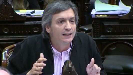 Máximo Kirchner apuntó contra Macri por el Impuesto a las Ganancias