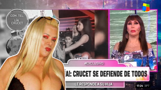 Lía Crucet: Karina ya no es mi hija y Malena tampoco es mi nieta