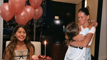 El discreto festejo de cumpleaños que la China Suárez le hizo a su hija Rufina: las fotos