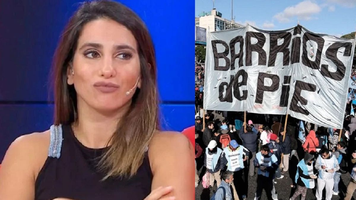 Cinthia Fernández indignada con el fútbol piquetero en la 9 de Julio