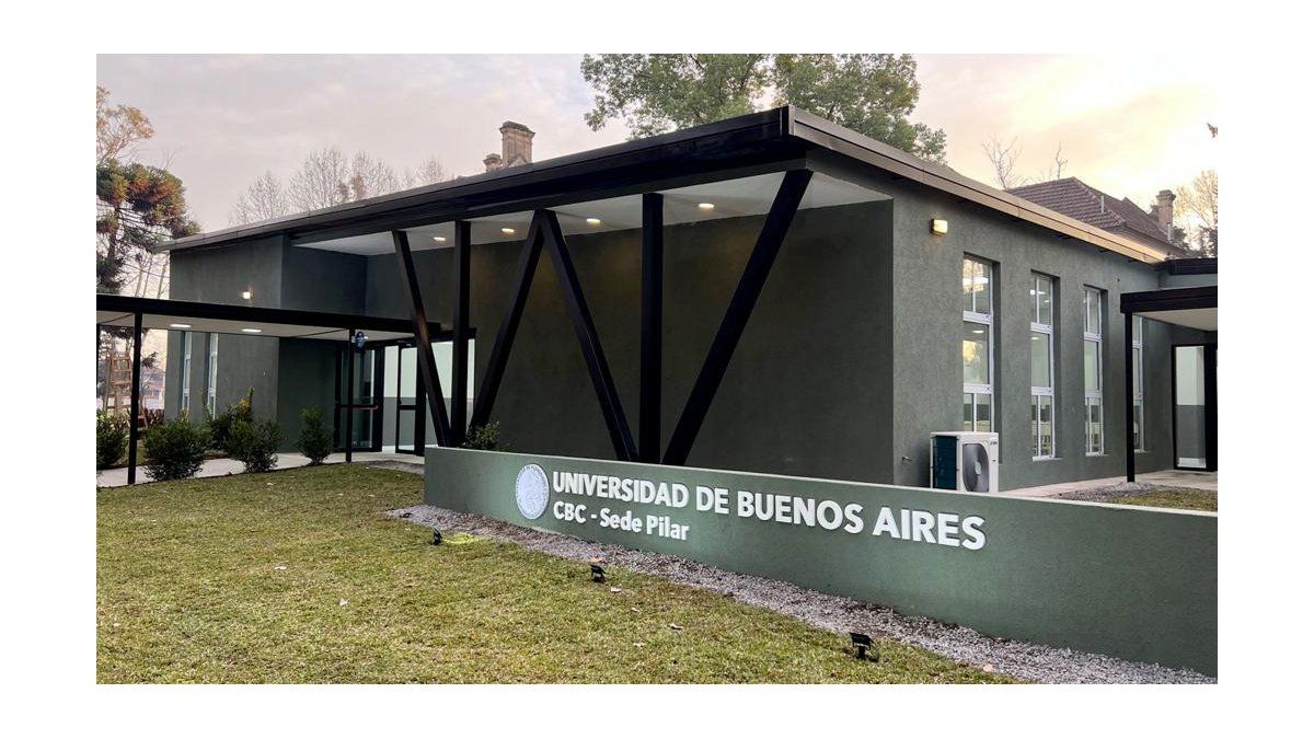 La nueva sede fue construida en el predio del Instituto Carlos Pellegrini (Foto: Municipalidad de Pilar).