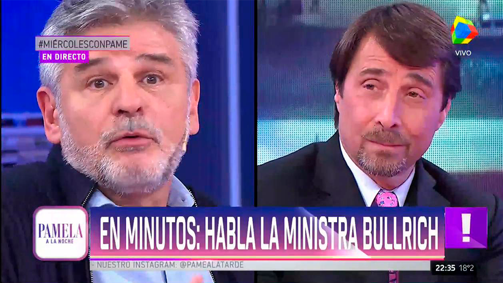 Eduardo Feinmann y Daniel Filmus se dijeron todo en la cara en el especial de Pamela a la tarde