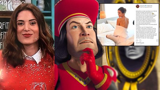 Jésica Cirio le contestó a los usuarios de redes sociales que la compararon con Lord Farquaad de Shrek