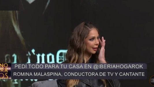 Romina Malaspina se quebró en televisión al ver a su hermana Juli