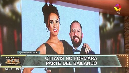 ¡Escándalo en ShowMatch! Bajaron a José Ottavis del Bailando