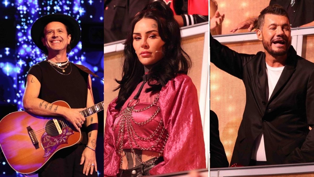 Coti Sorokin, Cande Tinelli y Marcelo Tinelli en Canta Conmigo Ahora.&nbsp;