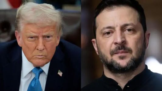 Donald Trump tildó al presidente de Ucrania de dictador y negocia con Putin el fin de la guerra