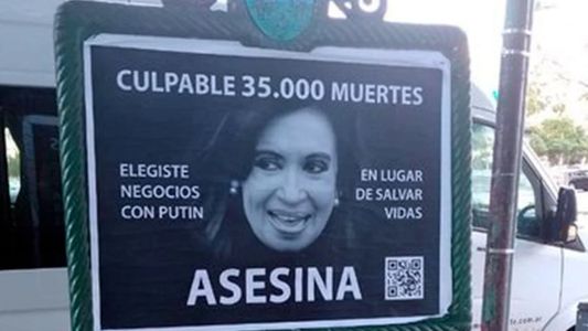 Afiches contra Cristina Fernández de Kirchner: abogado del imprentero reveló detalles sobre quién pagó la campaña