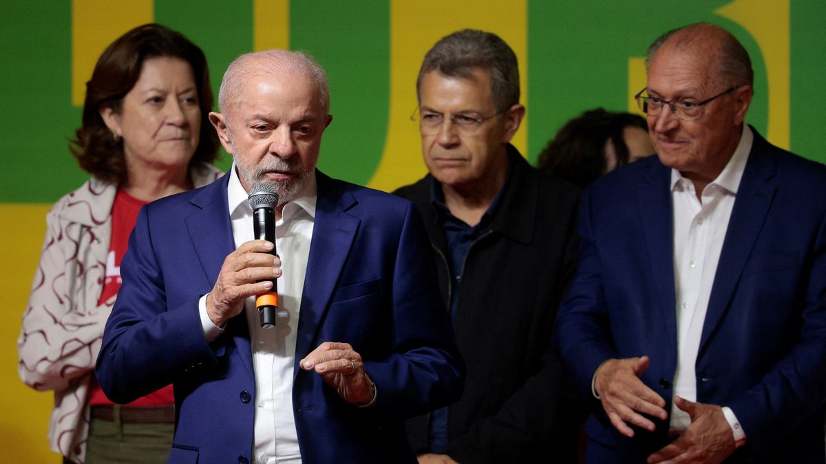 Lula da Silva habló luego de quedar en segundo lugar frente a Flávio Bolsonaro en las elecciones de Brasil. (Foto: Reuters).