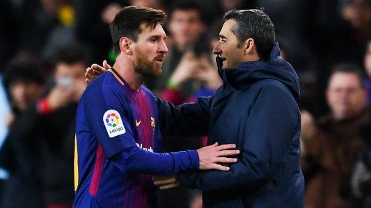 El mensaje de Messi para Valverde tras su destitución de Barcelona