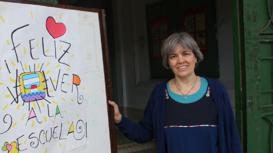 Una de las mejores 10 maestras del mundo trabaja en La Plata y lucha por la alfabetización digital