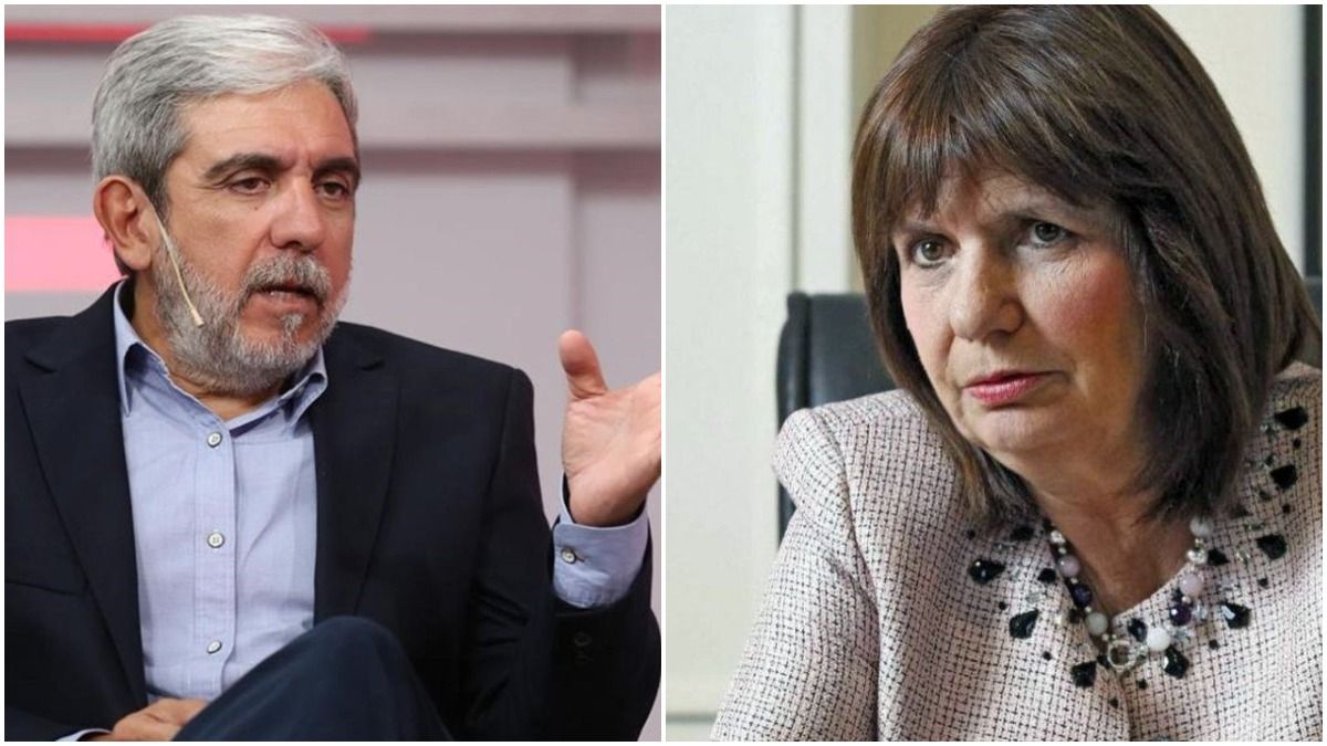 Aníbal Fernández y Patricia Bullrich.&nbsp;