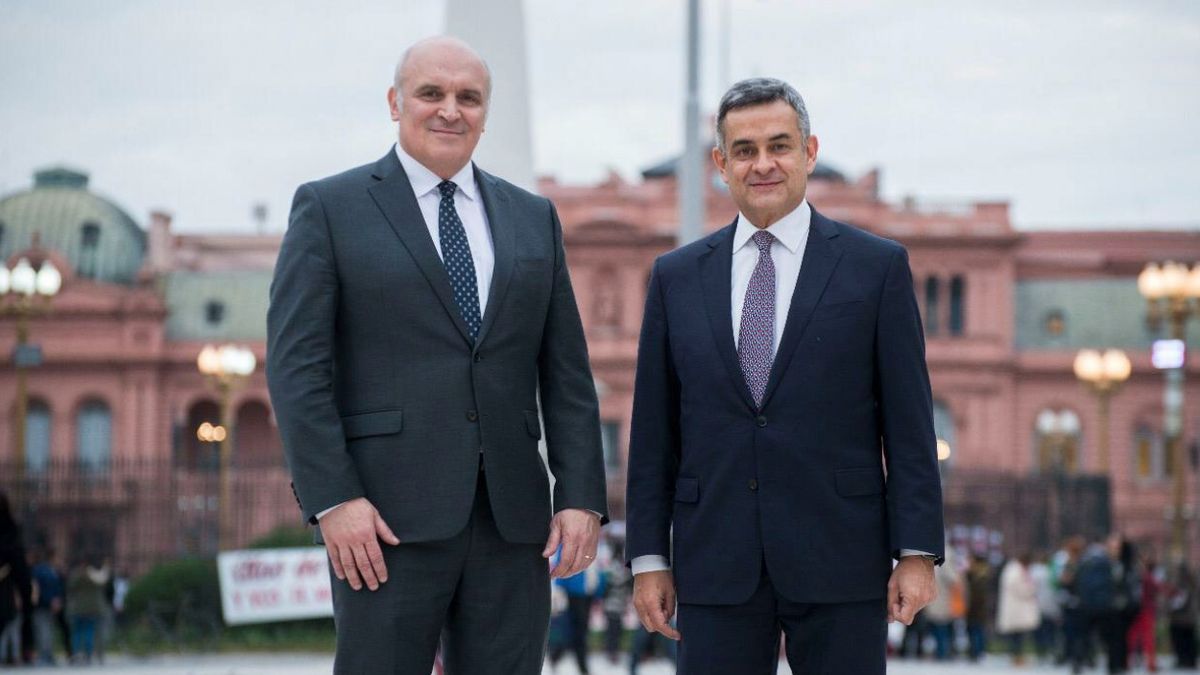José Luis Espert y Luis Rosales. La fórmula presidencial de Avanza Libertad en 2019.