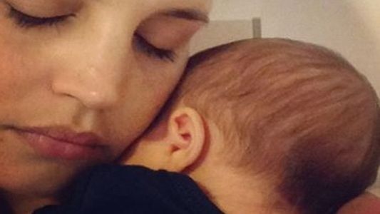 Sabrina Garciarena y una tierna foto con su hijo León