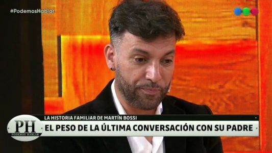La última charla de Martín Bossi con su papá: Estuve en el momento en el que dejó de respirar