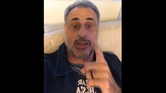 Jorge Rial mostró las lesiones que le dejó el robo: No hagan lo que hice yo...