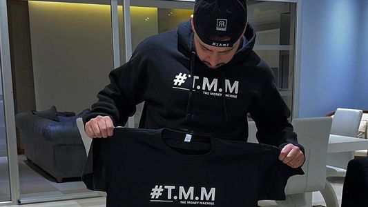 Natan Bianco inauguró su empresa de box, The money machine #T.M.M