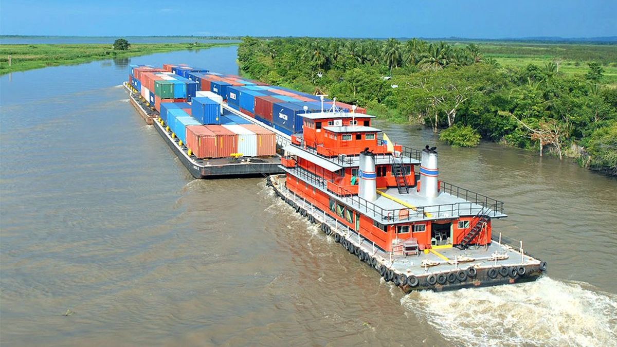 Hidrovía: la obra del Canal Magdalena se encuentra totalmente paralizada (Foto: Telam).