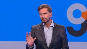 La angustia del Pollo Vignolo al ver las imágenes de la inundación en el edificio de Torneos