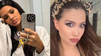 La China Suárez desafió a Wanda Nara con una impensada guerra en las redes