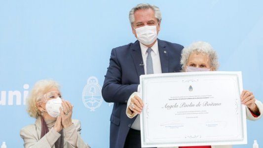 Sin Cristina ni Bonafini, Alberto recuerda en Casa Rosada el aniversario del Golpe del 24 de marzo de 1976