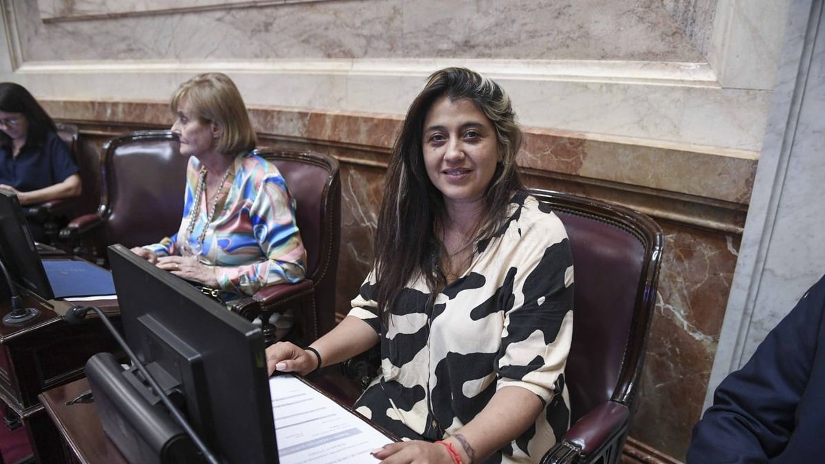 Natalia Gadano en el Congreso. (Foto: Faceboock)
