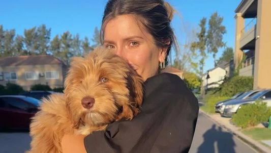 Torta, amigos y regalos: Laurita Fernández sorprendió al celebrar el cumpleaños de su perrita Miel