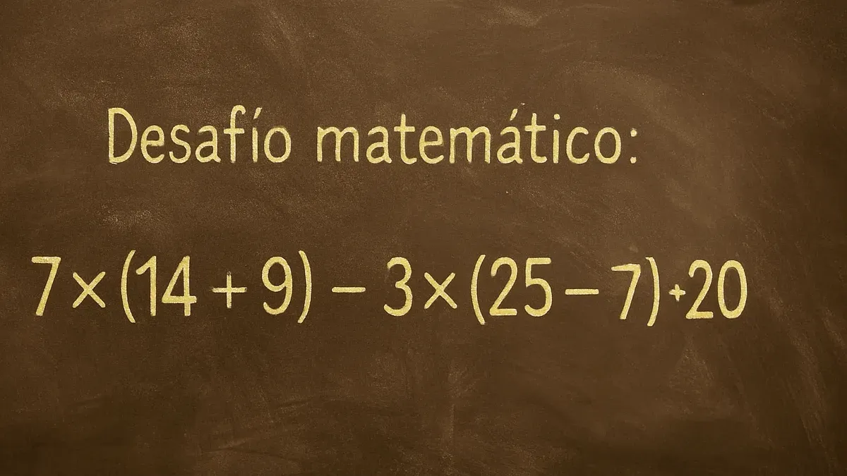 La regla esencial para resolver este desafío matemático es conocido como PEMDAS (por sus siglas en inglés) o jerarquía de operaciones.