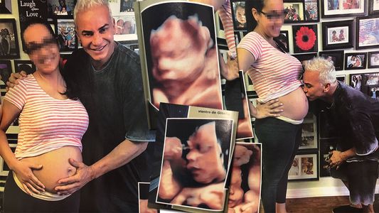 Flavio Mendoza se encontró con Giselle, la madre subrogada de su hijo Dionisio