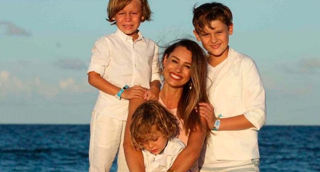 El look de los hijos de Pampita y Vicuña en la boda de la conductora con Roberto García Moritán