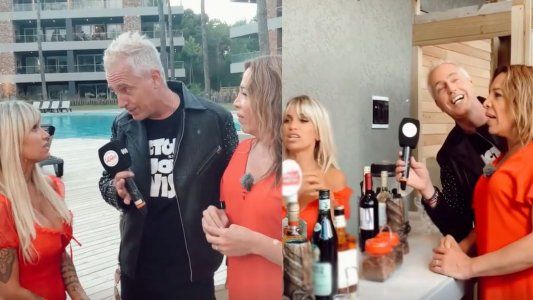 Tremenda imagen de Marley, Flor Peña y Lizy Tagliani juntos en una jacuzzi