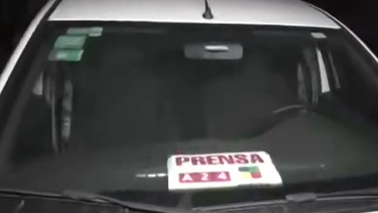 Video: le robaron al equipo de A24 en Córdoba mientras cubría el caso Agostina Vega