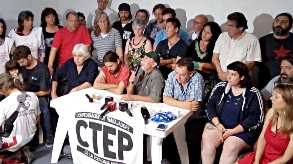 Los movimientos sociales marchan por el asesinato de un militante de la CTEP