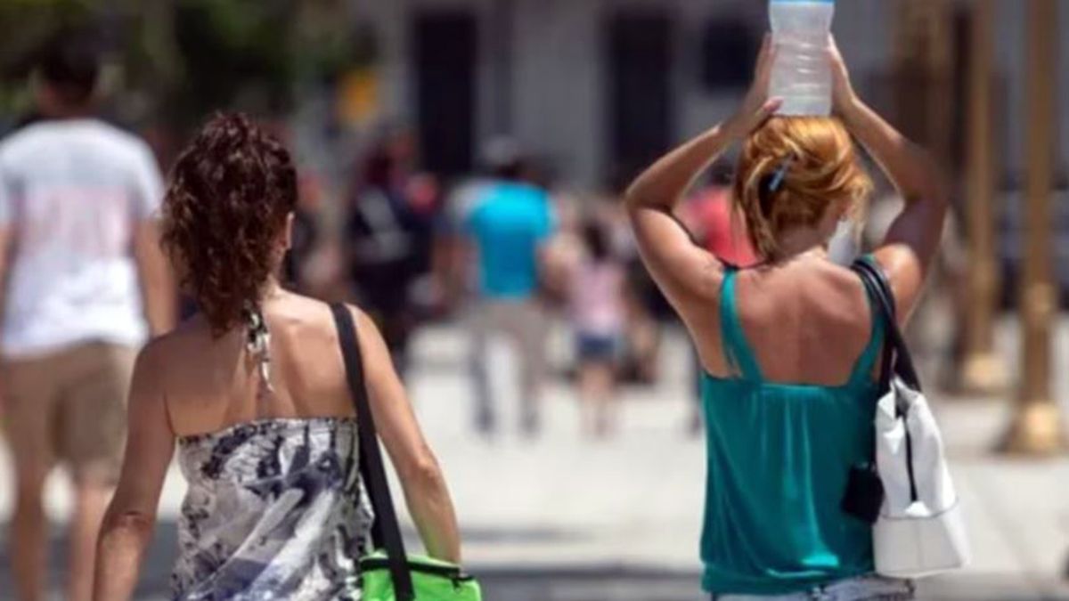 Cuatro provincias con alerta rojo por calor y ocho con alerta amarillo por tormentas. (Foto: archivo)
