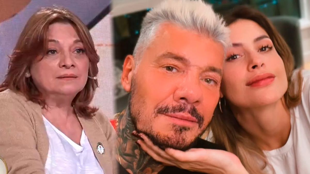 La llamativa cara de Marcela Feudale al hablar del romance de Marcelo Tinelli y Milett Figeuroa