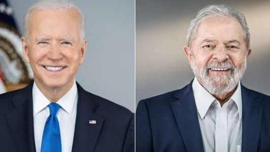 Joe Biden invitó a Lula da Silva a visitar Washington en febrero