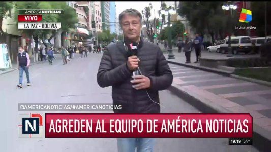 Grave ataque al equipo de A24 en Bolivia: ¿quién es el agresor?