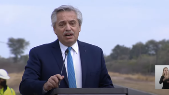 Alberto Fernández en tono campaña pidió que se termine el tiempo de los desencuentros
