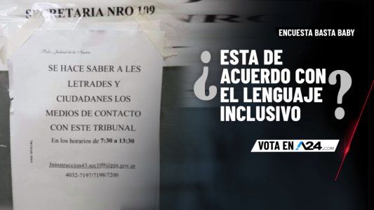 Encuesta Basta Baby: entrá y dejanos tu voto sobre la pregunta de esta noche