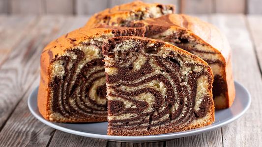 Bizcochuelo marmolado casero: la receta de la abuela que acompañará tus tardes de mates