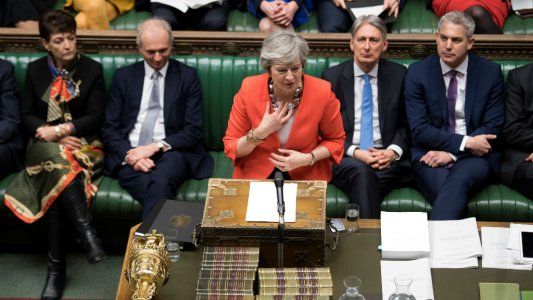 May le pidió a la Unión Europea prorrogar el Brexit hasta el 30 de junio