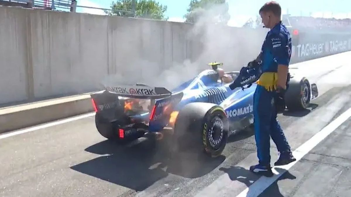 Fuego, choques y caos: el dramático inicio del GP de Austria