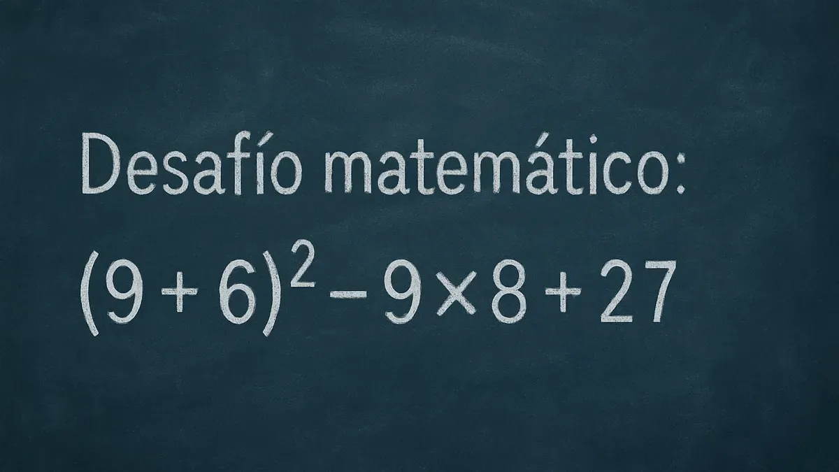 La regla esencial para resolver este desafío matemático es conocido como PEMDAS (por sus siglas en inglés) o jerarquía de operaciones.