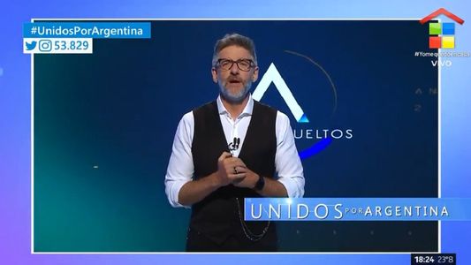 #UnidosPorArgentina: el sentido mensaje de Luis Novaresio