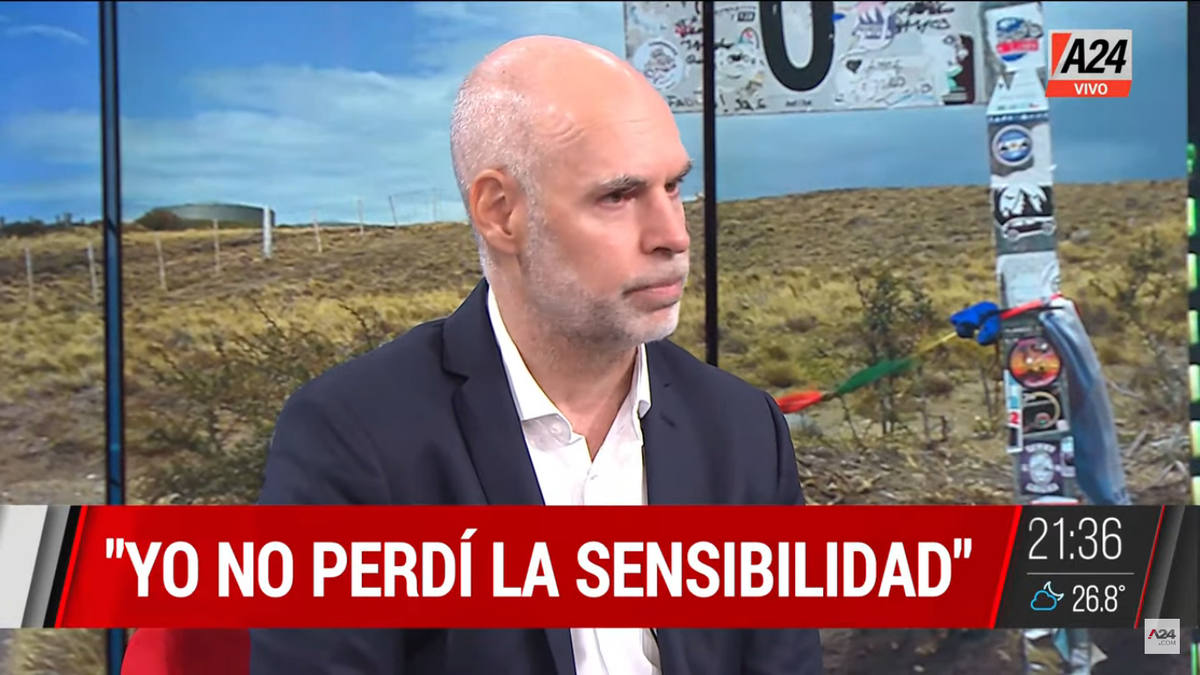 Horacio Rodríguez Larreta en La Cruel Verdad. (Captura)