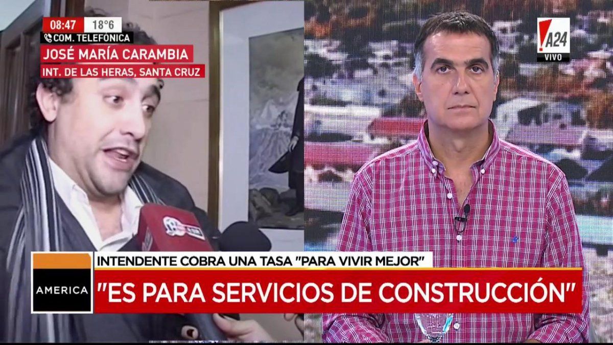 Un intendente de Santa Cruz aclaró por qué cobra un impuesto para vivir mejor