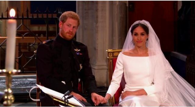 La mejores fotos: Harry y Meghan Markle ya son marido y mujer