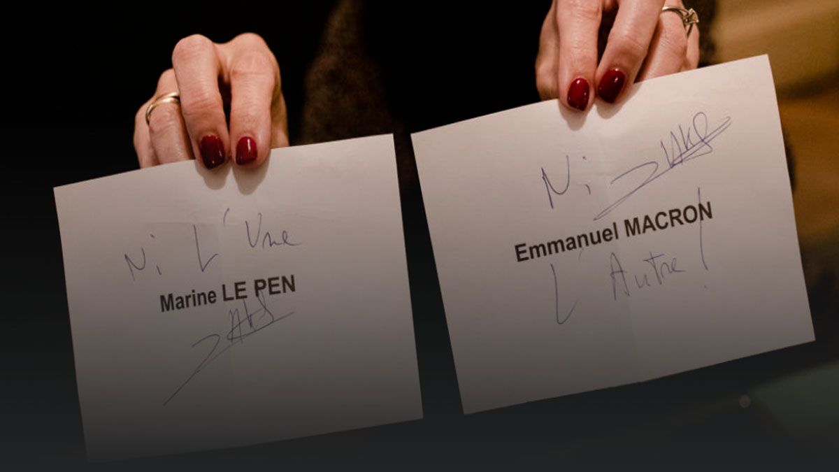 Francia, una sociedad dividida que no quiere ni a Macrón ni a Le pen (Foto: Gentileza Le Monde)