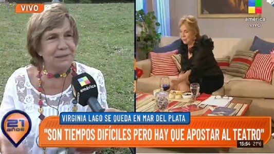Virginia Lago confesó las películas que se negó a presentar en Telefe: Para la tarde no servían