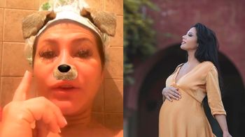 ¡Vómitos y peleas! Adabel Guerrero reveló que tuvo la peor noche en todo su embarazo